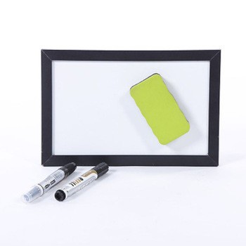 wholesale single side magnet  kids Dry Erase white board with protect frame