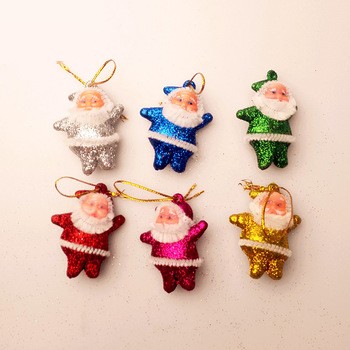 Wholesale Christmas tree decoration hanging Santa Claus toy